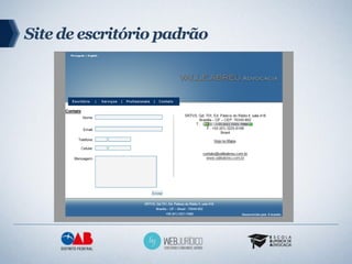 Site de escritório padrão
 