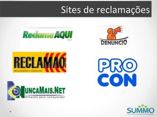 Sites de reclamações
 