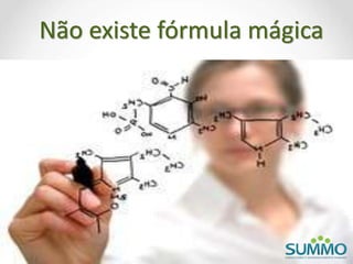Não existe fórmula mágica
 