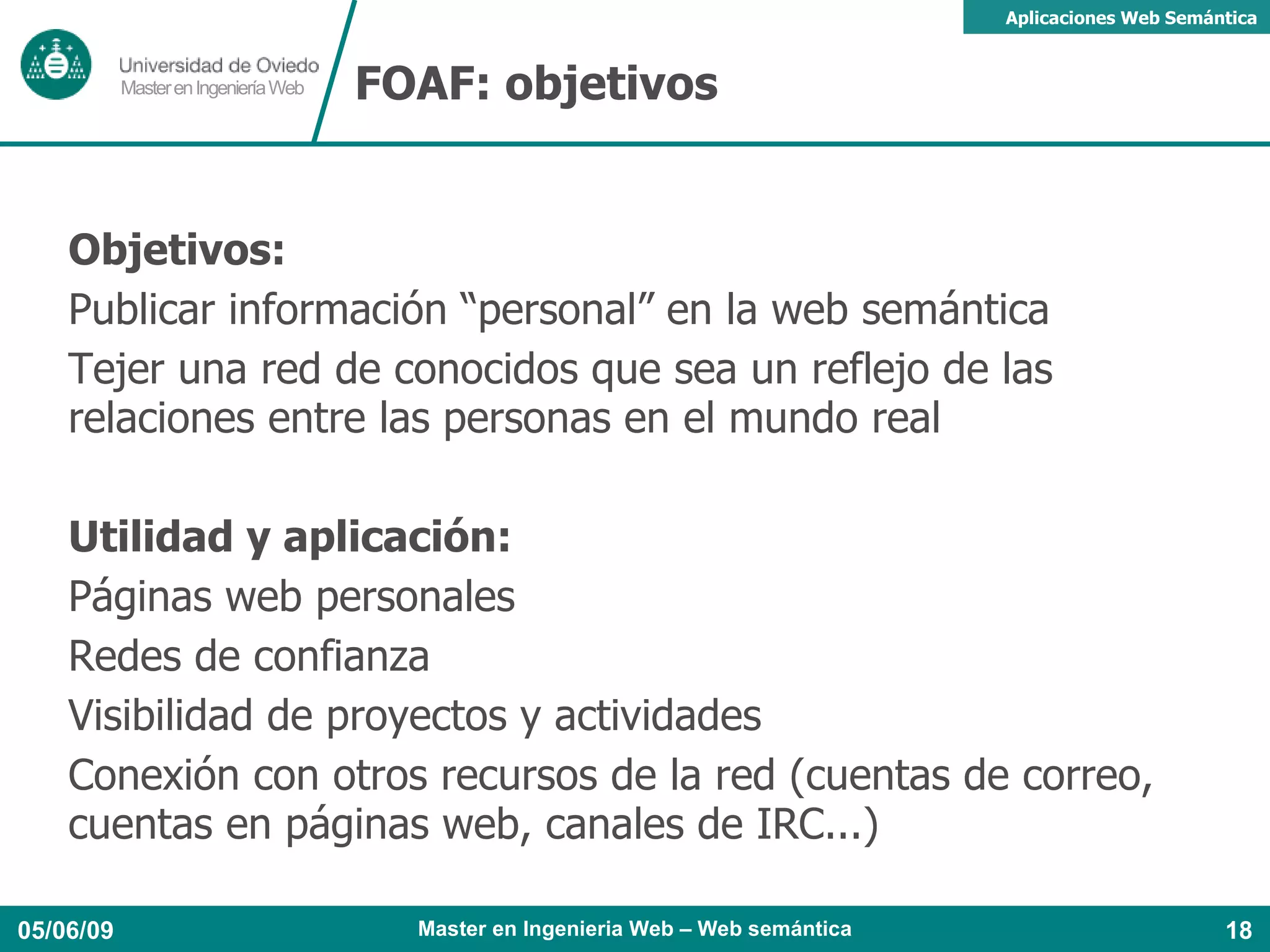 Aplicaciones (Coautor de la Sección 2: Luis Polo) 