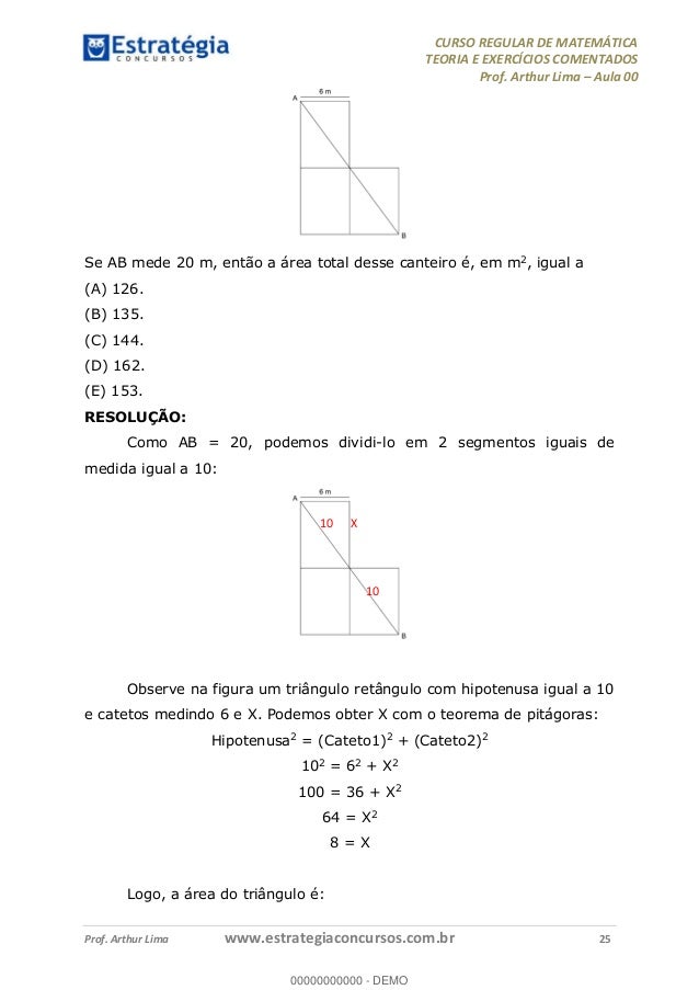 Curso de matematica para concursos