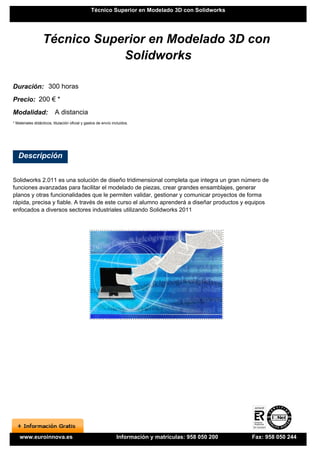 Curso modelado solidworks | PDF