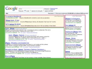 Search Engine Optmization ou
Otimização de sites para busca.
3. SEO
 