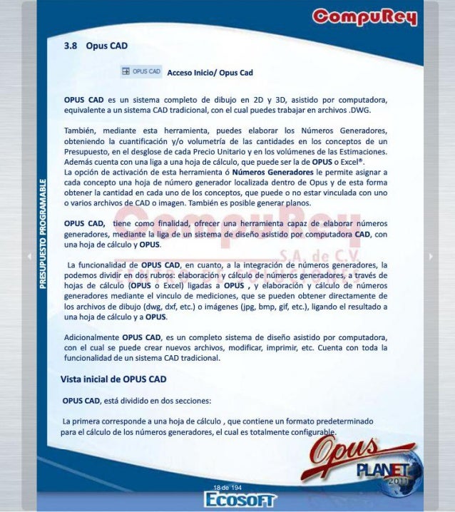 Curso Opus Planet