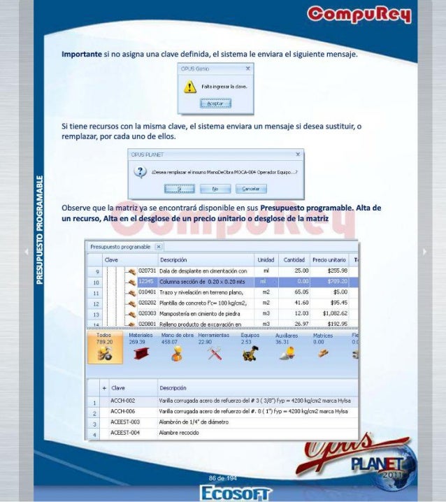 Curso Opus Planet