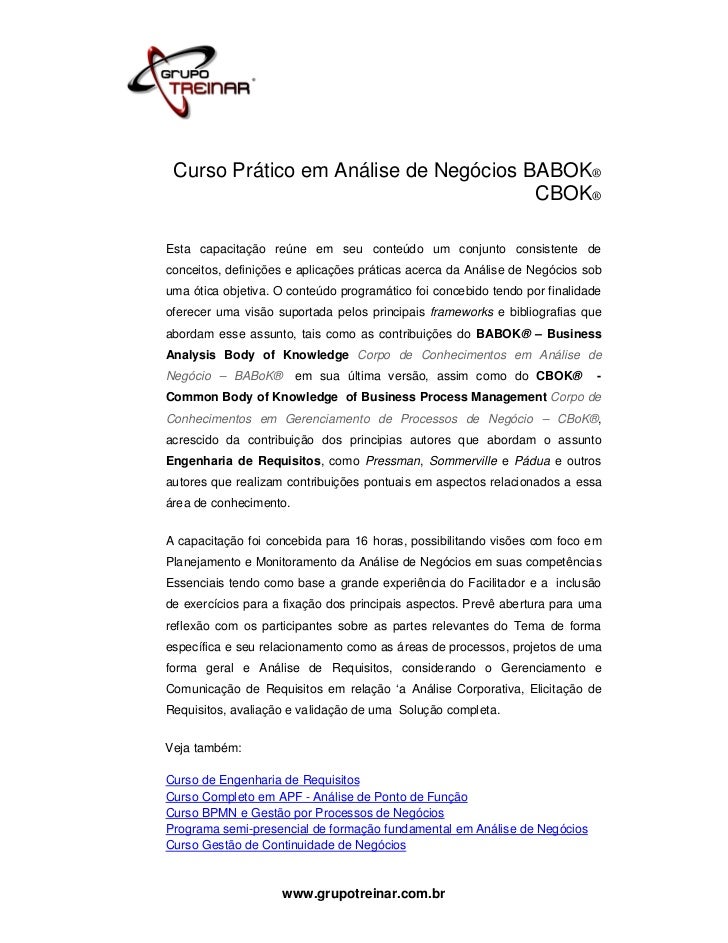 Gestao de negocios curso