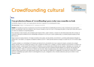 Crowdfounding cultural

 