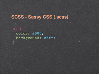 Curso CSS3 com Sass e Compass - Aula 01 - Introducão | PDF