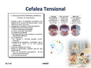 Cefalea Tensional 28.11.07 JVM2007 