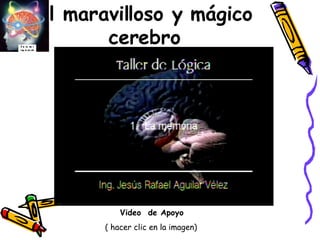 El maravilloso y mágico cerebro Video  de Apoyo ( hacer clic en la imagen) 