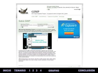 INICIO   TEMARIO   1 2 3   4   GRAPHO   CONCLUSIÓN
 