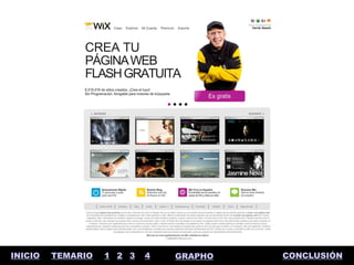 INICIO   TEMARIO   1 2 3   4   GRAPHO   CONCLUSIÓN
 