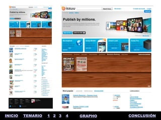 INICIO   TEMARIO   1 2 3   4   GRAPHO   CONCLUSIÓN
 