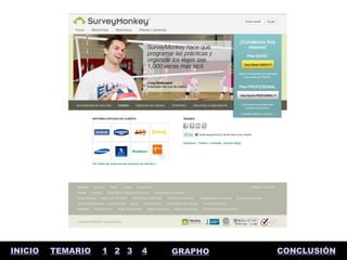 INICIO   TEMARIO   1 2 3   4   GRAPHO   CONCLUSIÓN
 