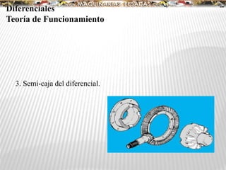 3. Semi-caja del diferencial.
Diferenciales
Teoría de Funcionamiento
 