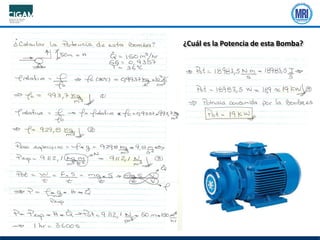 ¿Cuál es la Potencia de esta Bomba?
 