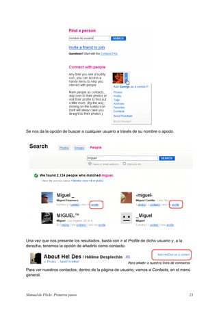 Curso Web20 Manual Flickr