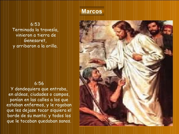Resultado de imagen para Marcos 6,53-56