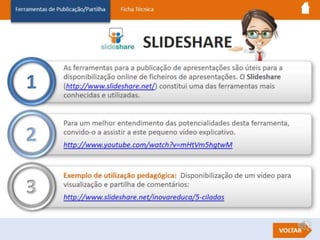 Ferramentas de Publicação de Conteúdos