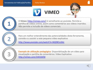 Ferramentas de Publicação de Conteúdos