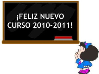 ¡FELIZ NUEVO CURSO 2010-2011! 