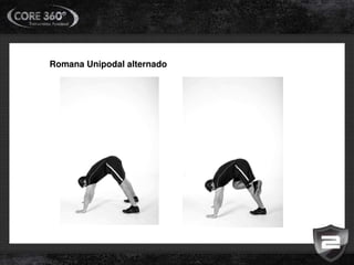 Romana Unipodal alternado
 