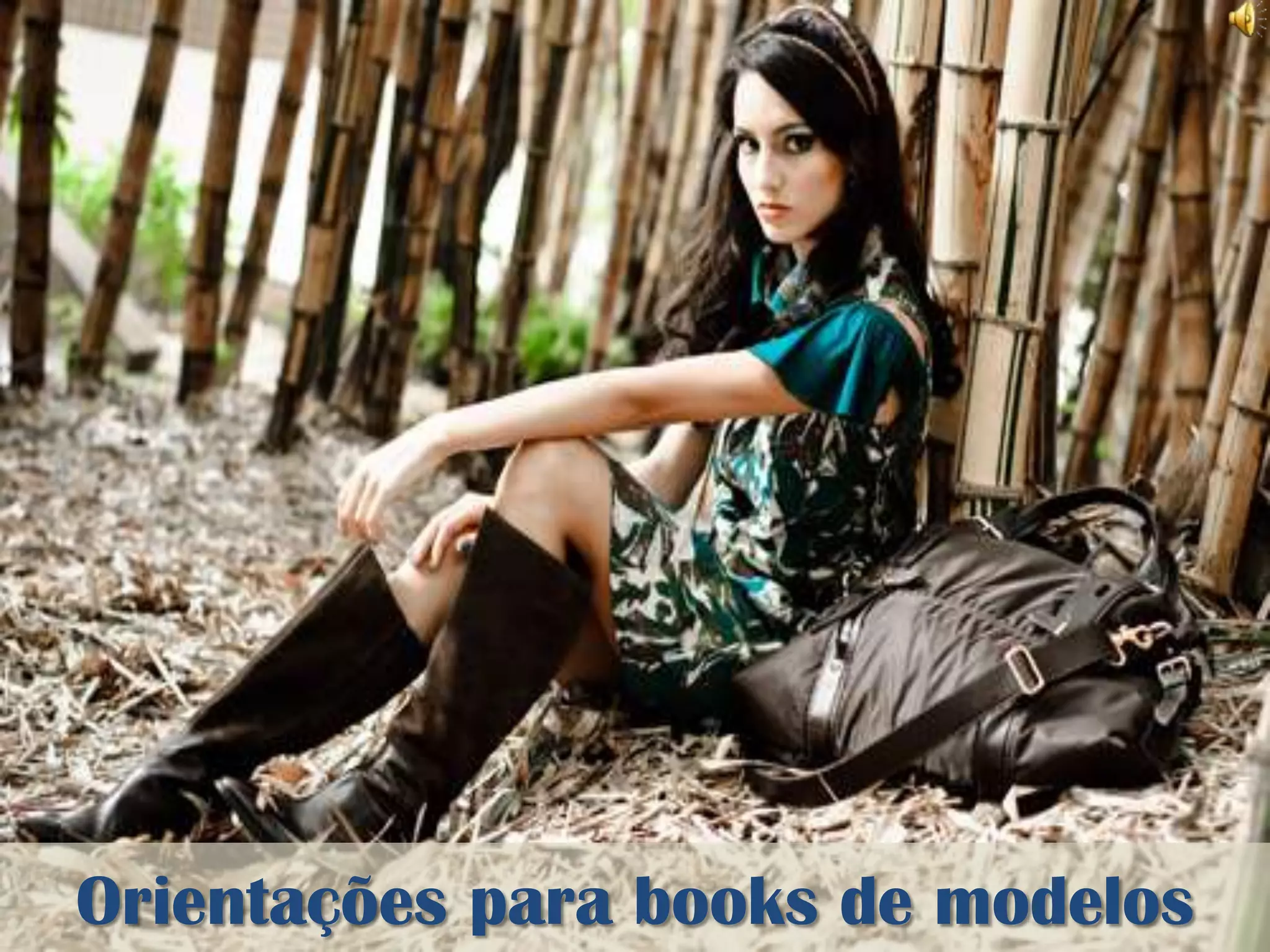 Orientações para books de modelos
 