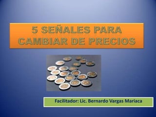 Facilitador: Lic. Bernardo Vargas Mariaca

 