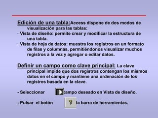 curso iniciacion y creacion de bbdd con access | PPTX