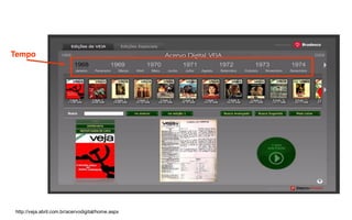 Tempo




http://veja.abril.com.br/acervodigital/home.aspx
 