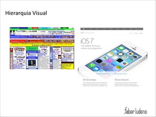 Hierarquia(Visual(
!

 