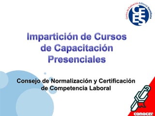 Consejo de Normalización y Certificación de Competencia Laboral 