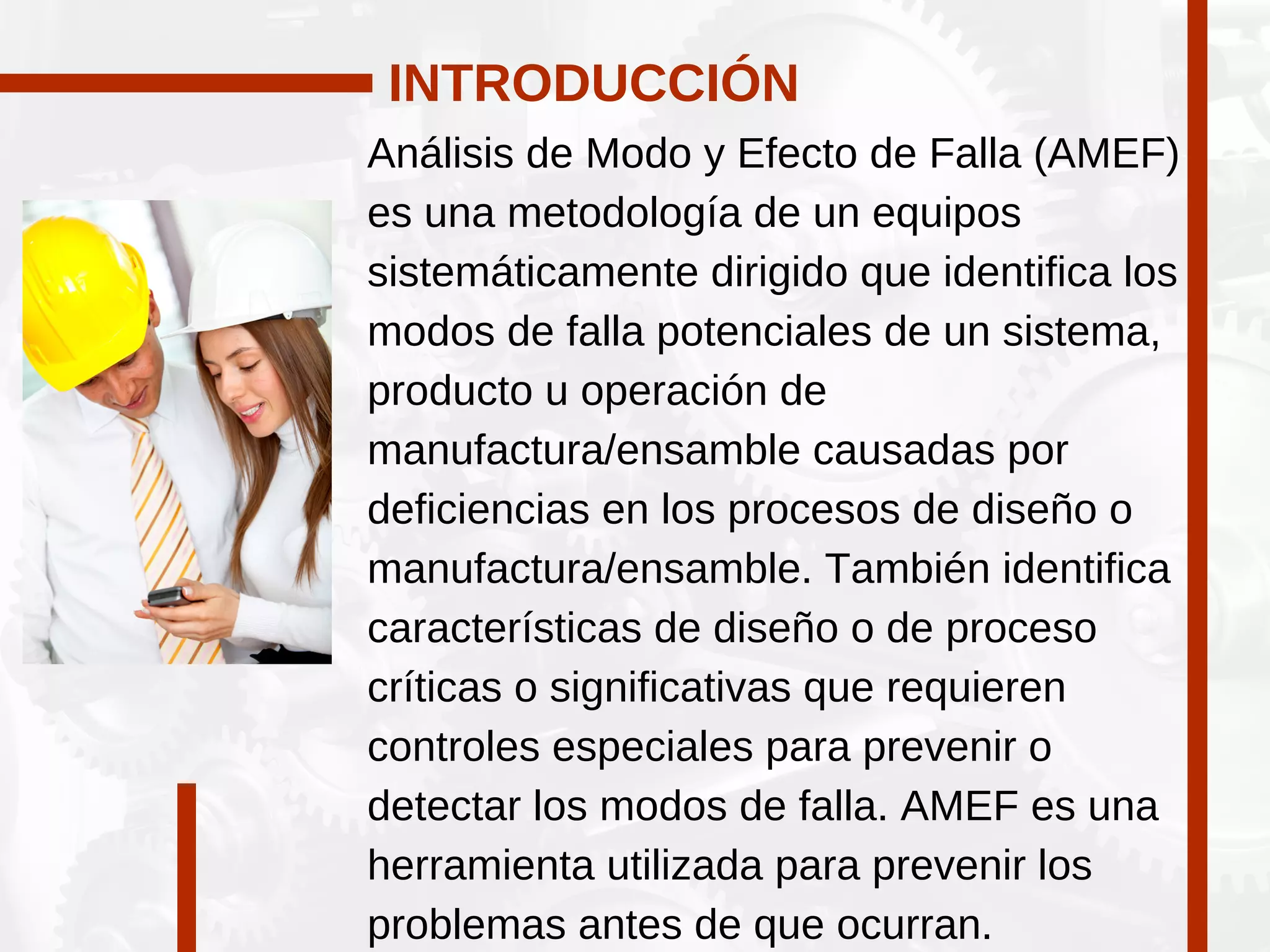 Curso AMEF (Análisis de Modo y Efecto de Falla) | PDF | Business ...