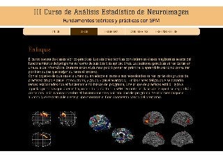 III Curso de Análisis Estadístico de Neuroimagen.