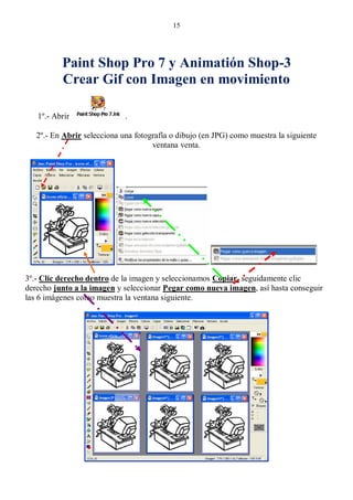 Curso animation shop 3 del paint shop pro 7 | PDF