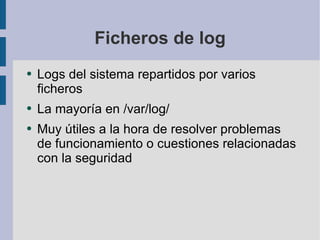 Curso Avanzado Seguridad Logs | PPT