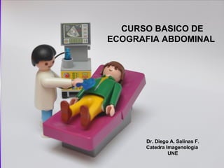 CURSO BASICO DE
ECOGRAFIA ABDOMINAL

Dr. Diego A. Salinas F.
Catedra Imagenologia
UNE

 