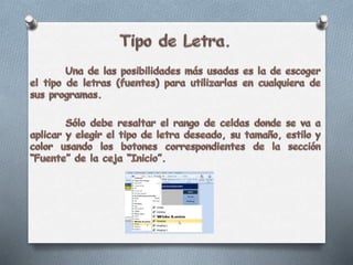 Curso basico de Excel