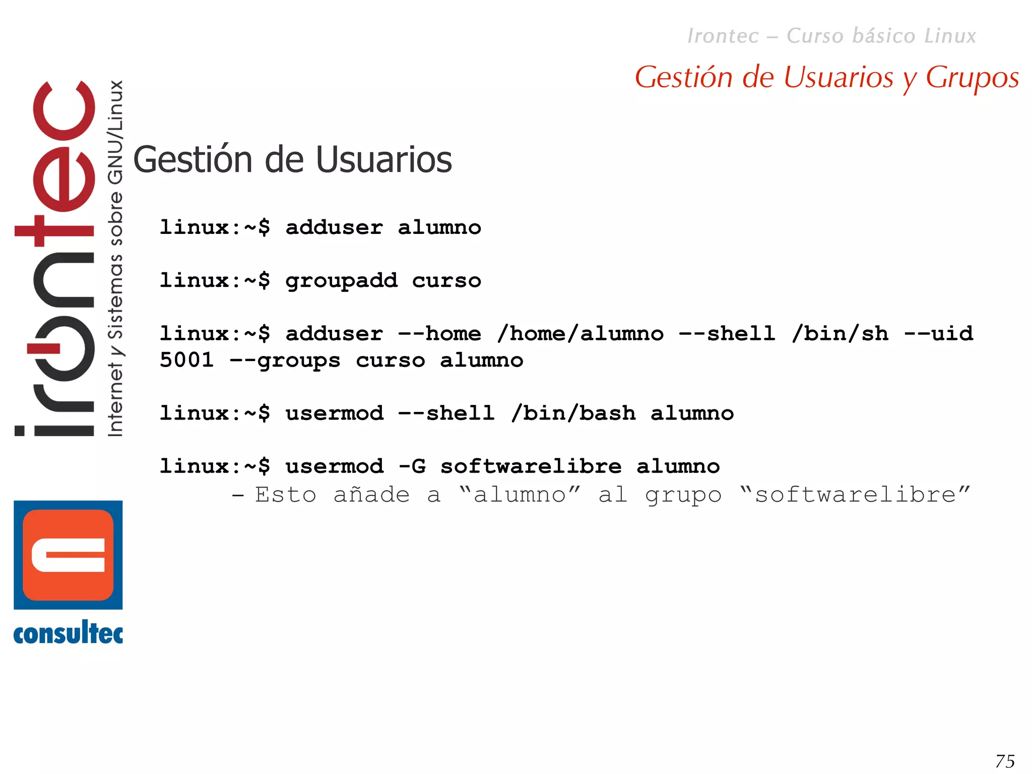 Curso básico Linux