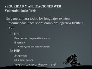Resultados de la query: Nos permiten obtener de vuelta los resultados de la query 