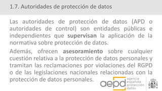 Curso basico sobre el reglamento general de proteccion de datos modulo ...