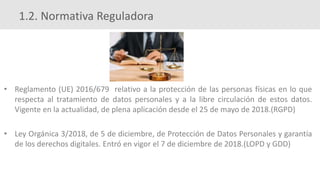 Curso basico sobre el reglamento general de proteccion de datos modulo ...