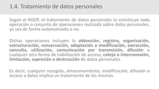 Curso basico sobre el reglamento general de proteccion de datos modulo ...