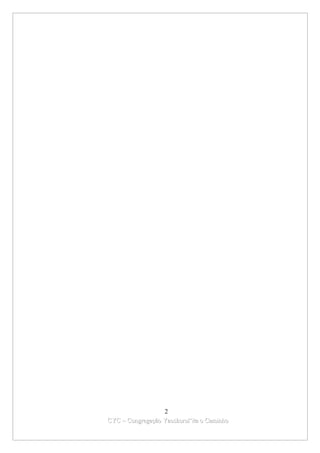 2
CYC – Congregação Yaoshorul’ita o Caminho
 