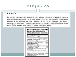 ETIQUETAS
 