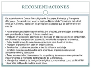 RECOMENDACIONES
 