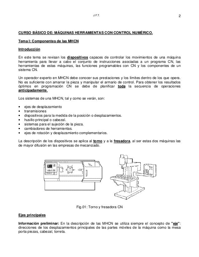Curso de cnc