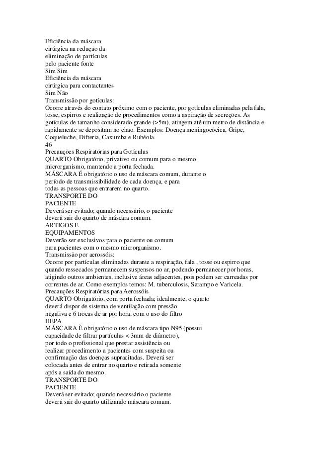 Curso basico de controle de infeccao hospitalar caderno a