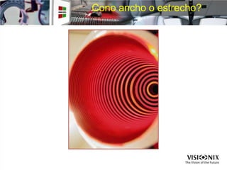 Cono ancho o estrecho?
 