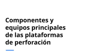 Curso Básico en Operación de Plataformas de Perforación en Alta Mar ...